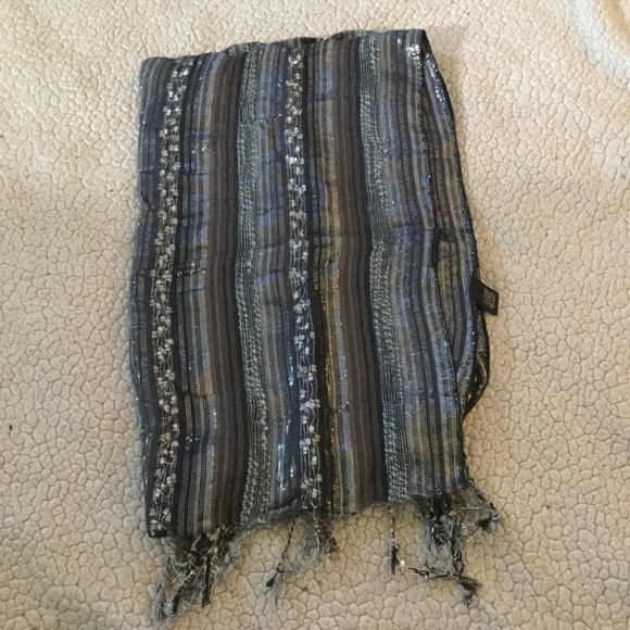 Metallic Colored Scarf